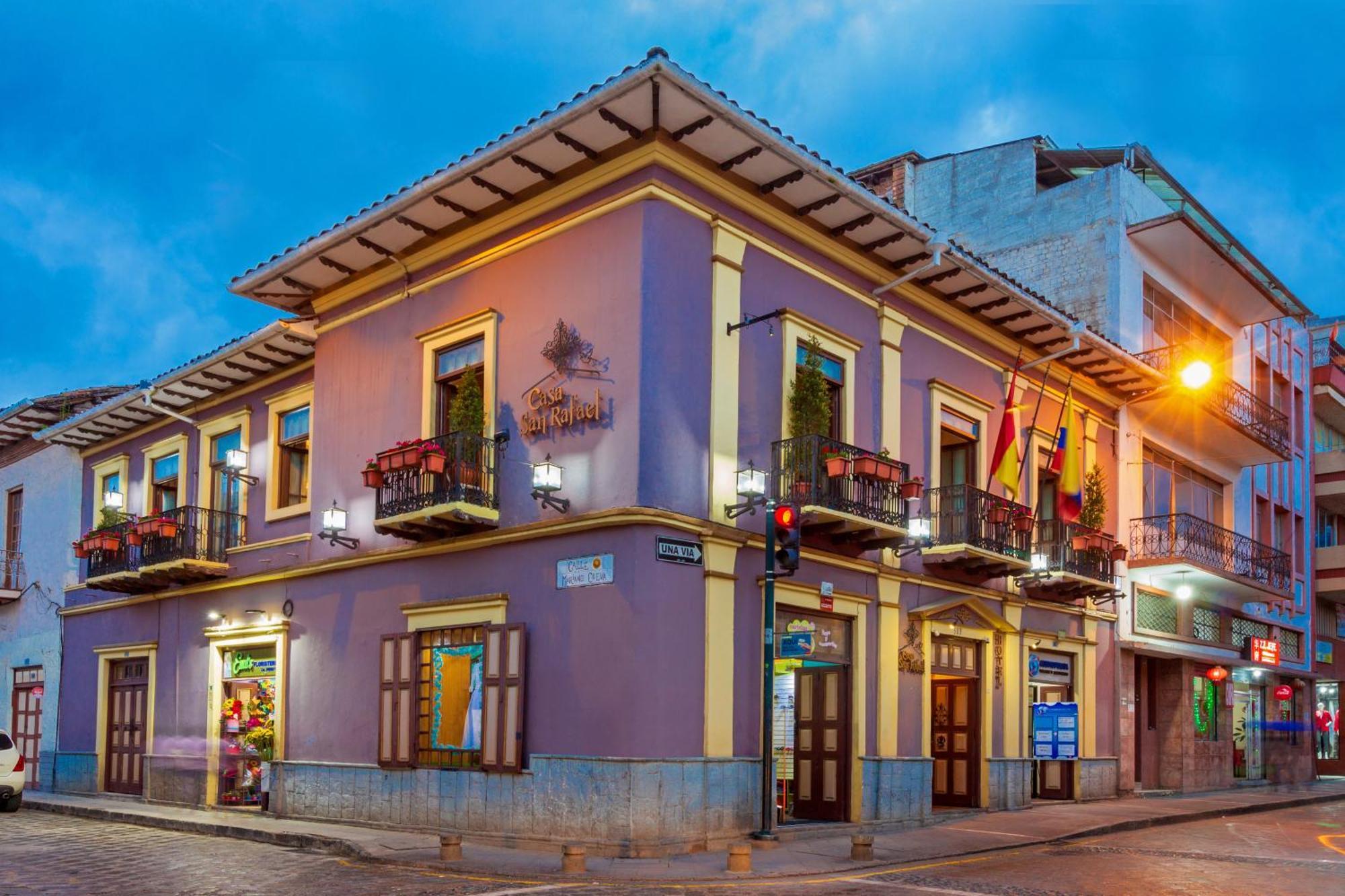 Hotel Casa San Rafael กูเอ็งกา ภายนอก รูปภาพ